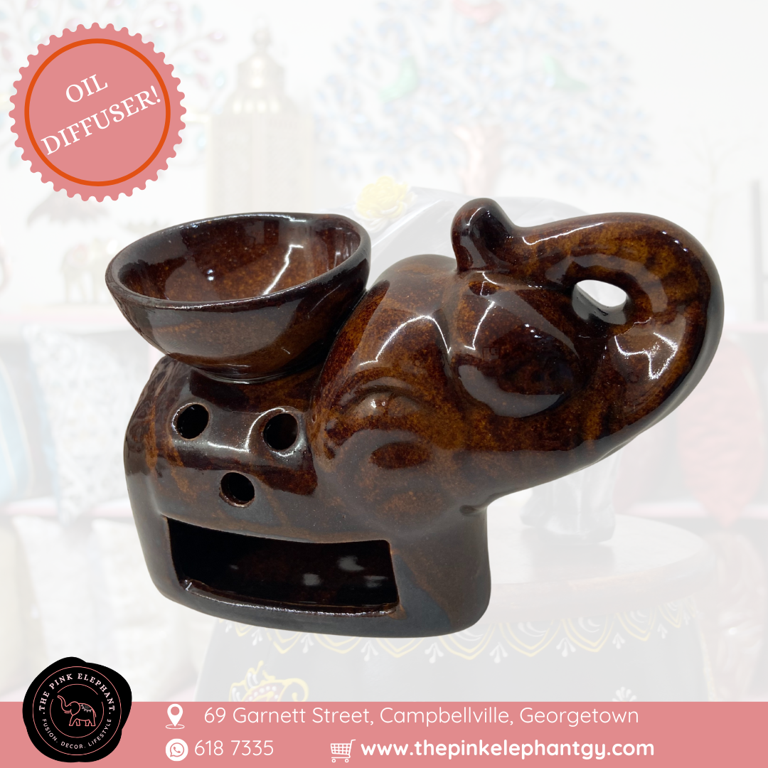 Brown Elephant Oil Diffuser