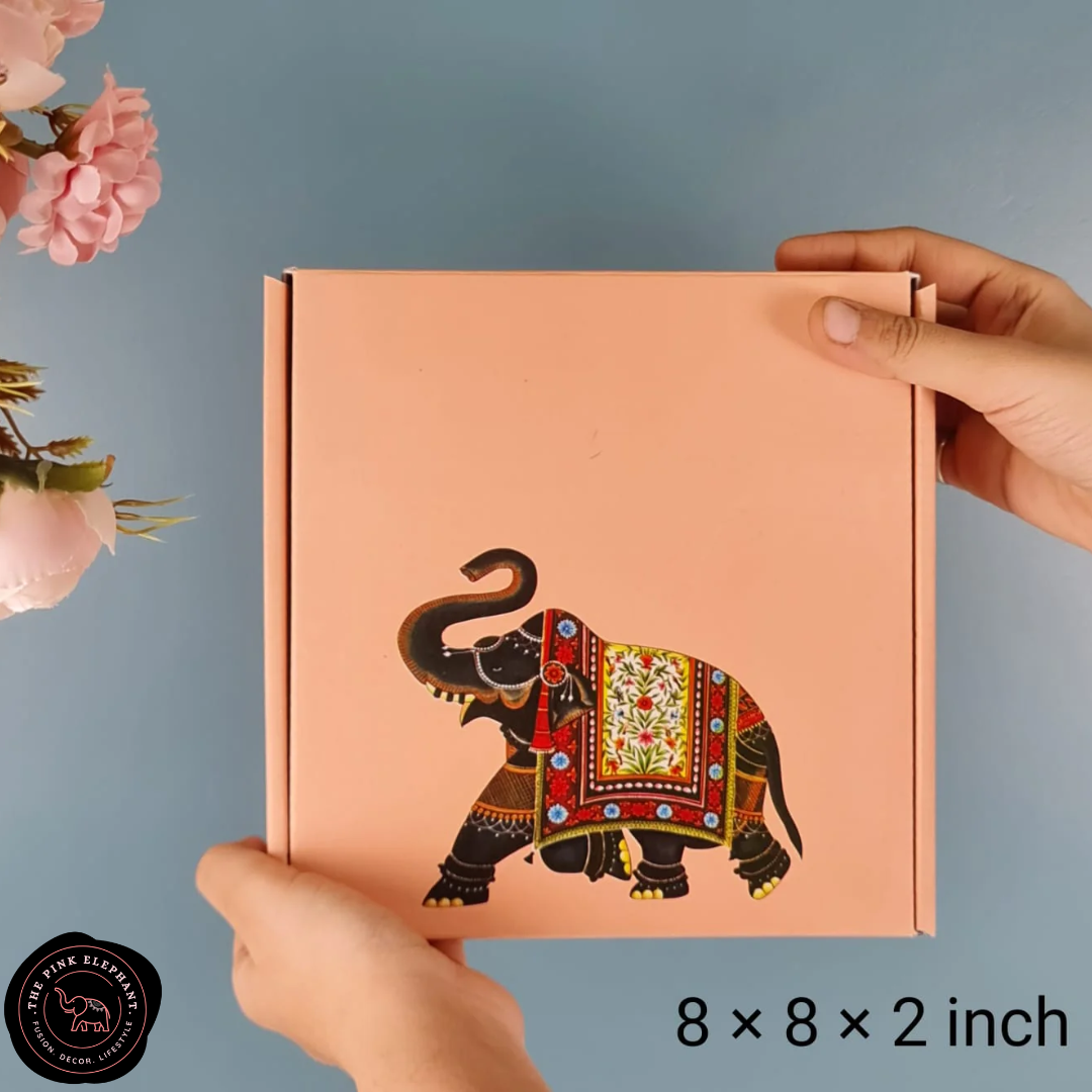 Elephant Flat Pack Gift Boxes