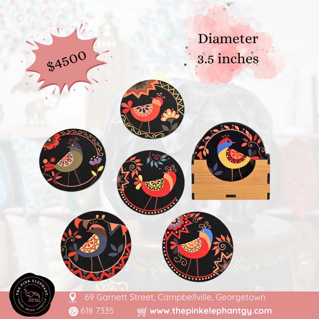 Bird Coaster Set