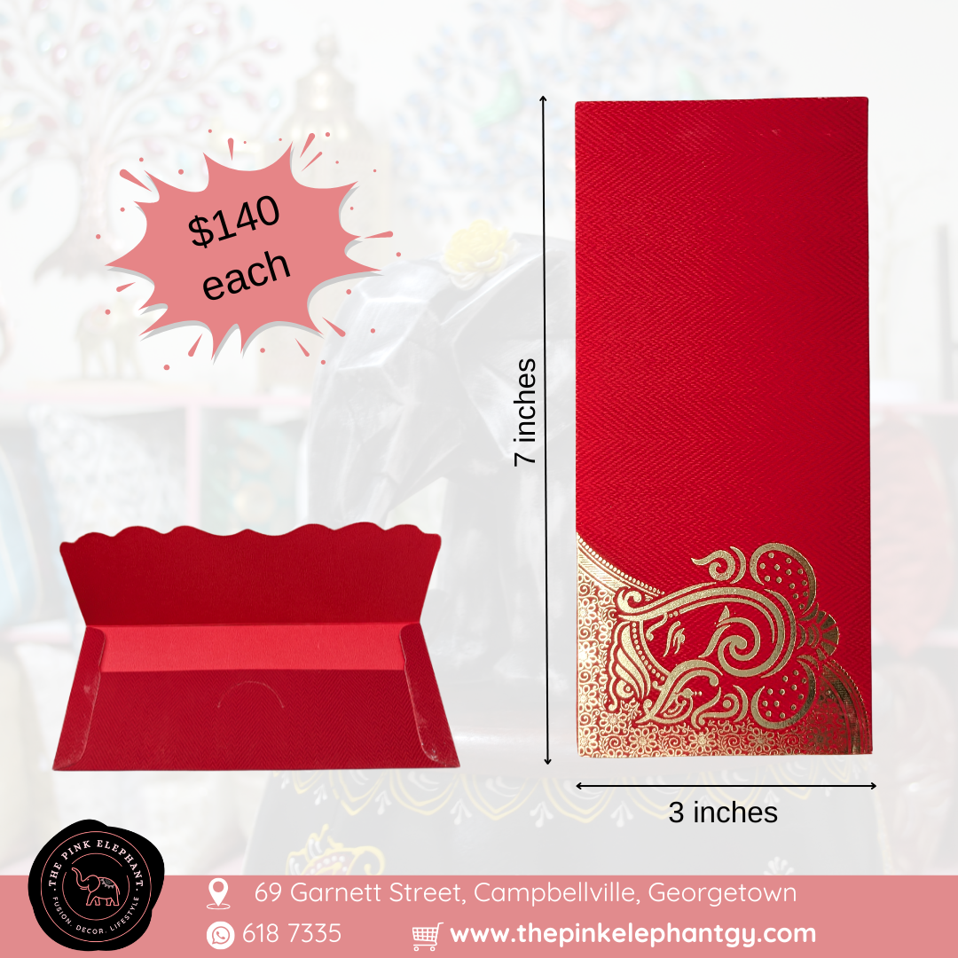 Decorative Money Envelopes - Ganesh