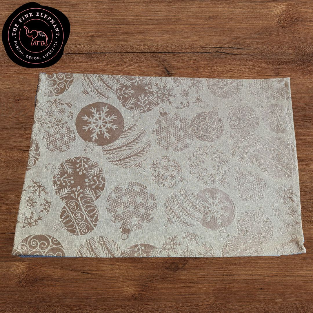 Gold Ornament Placemats