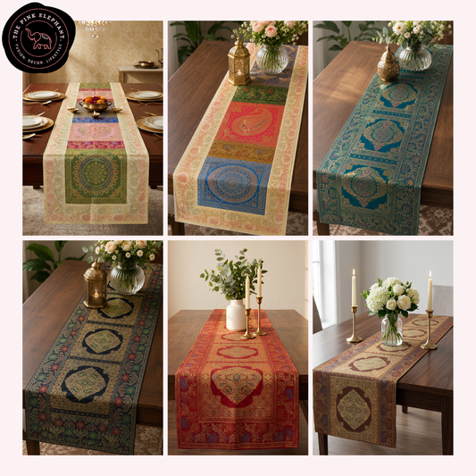 Banaras Silk Table Runner