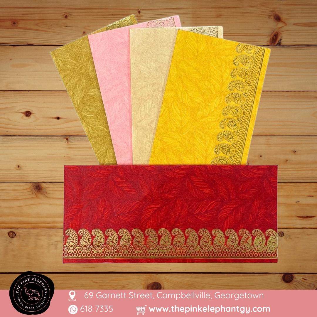 Decorative Money Envelopes - Small Paisley