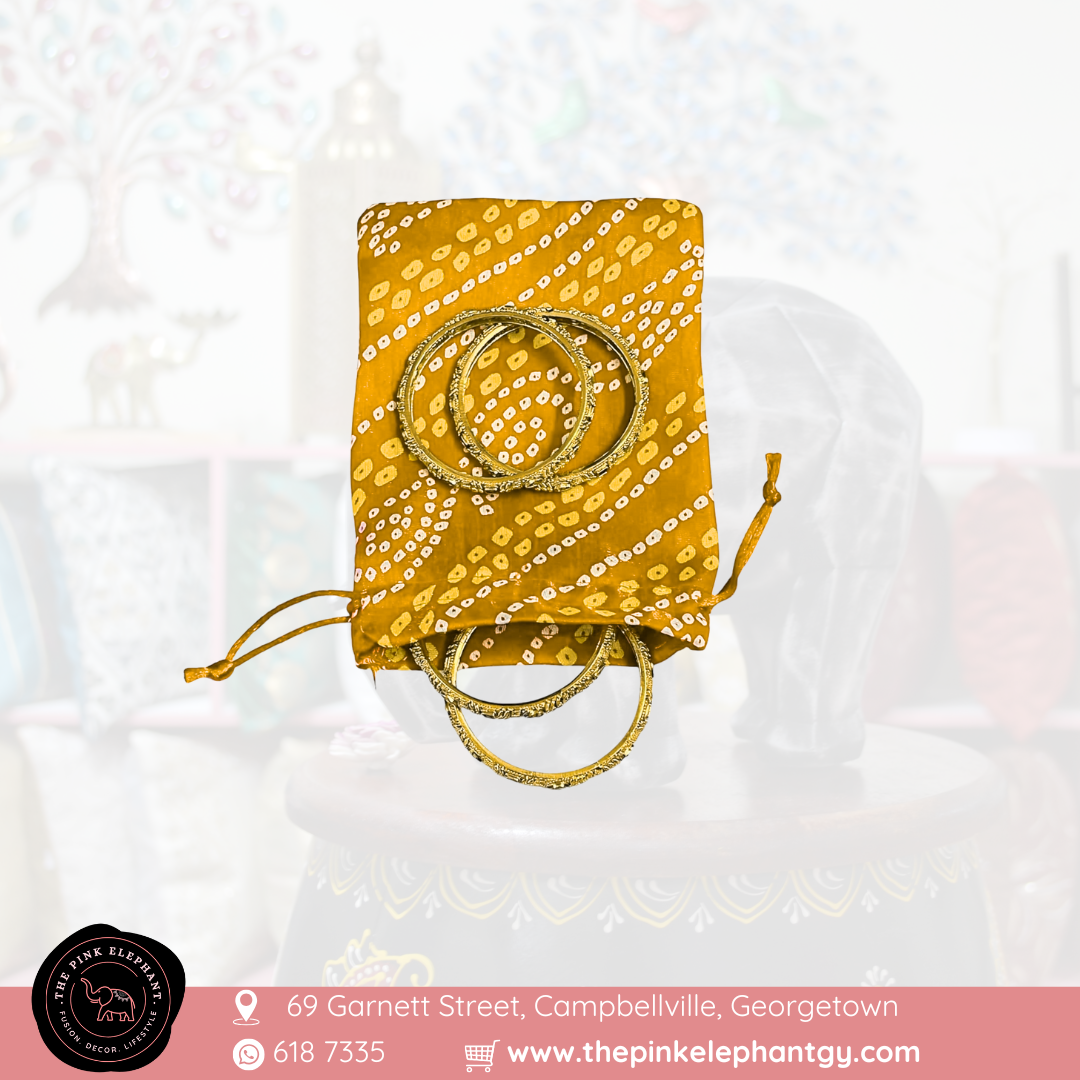 Multicolored Silk Gift/Sweet Bags