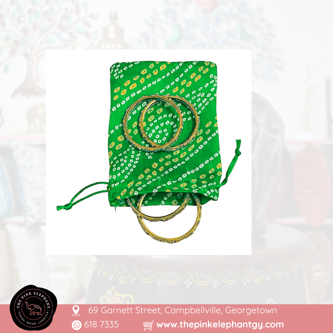 Multicolored Silk Gift/Sweet Bags