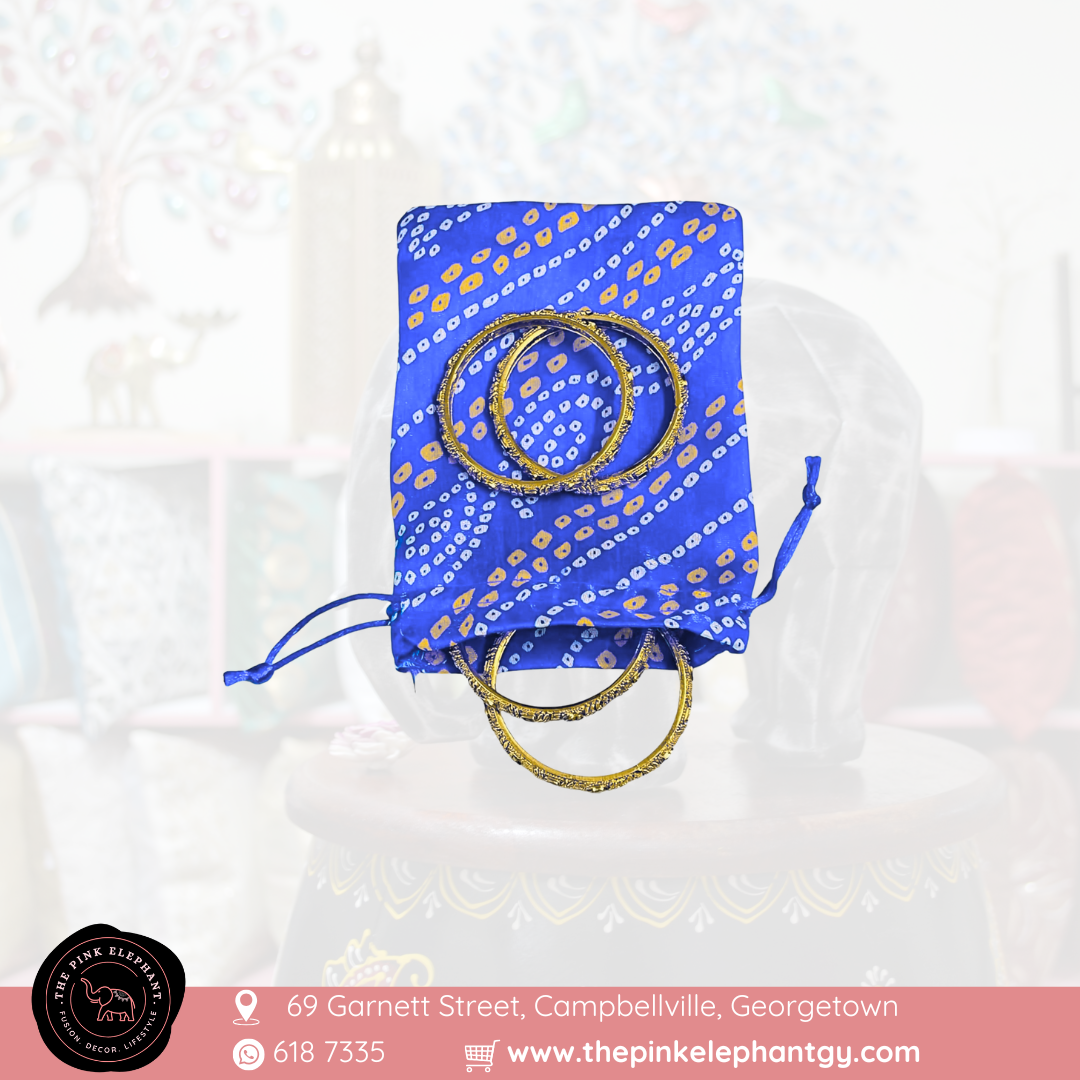 Multicolored Silk Gift/Sweet Bags