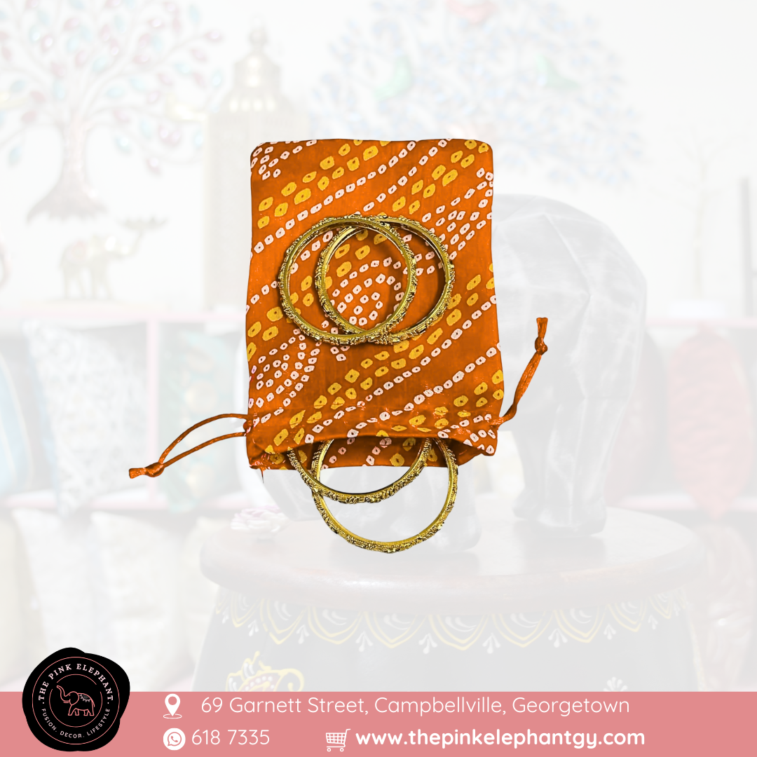 Multicolored Silk Gift/Sweet Bags