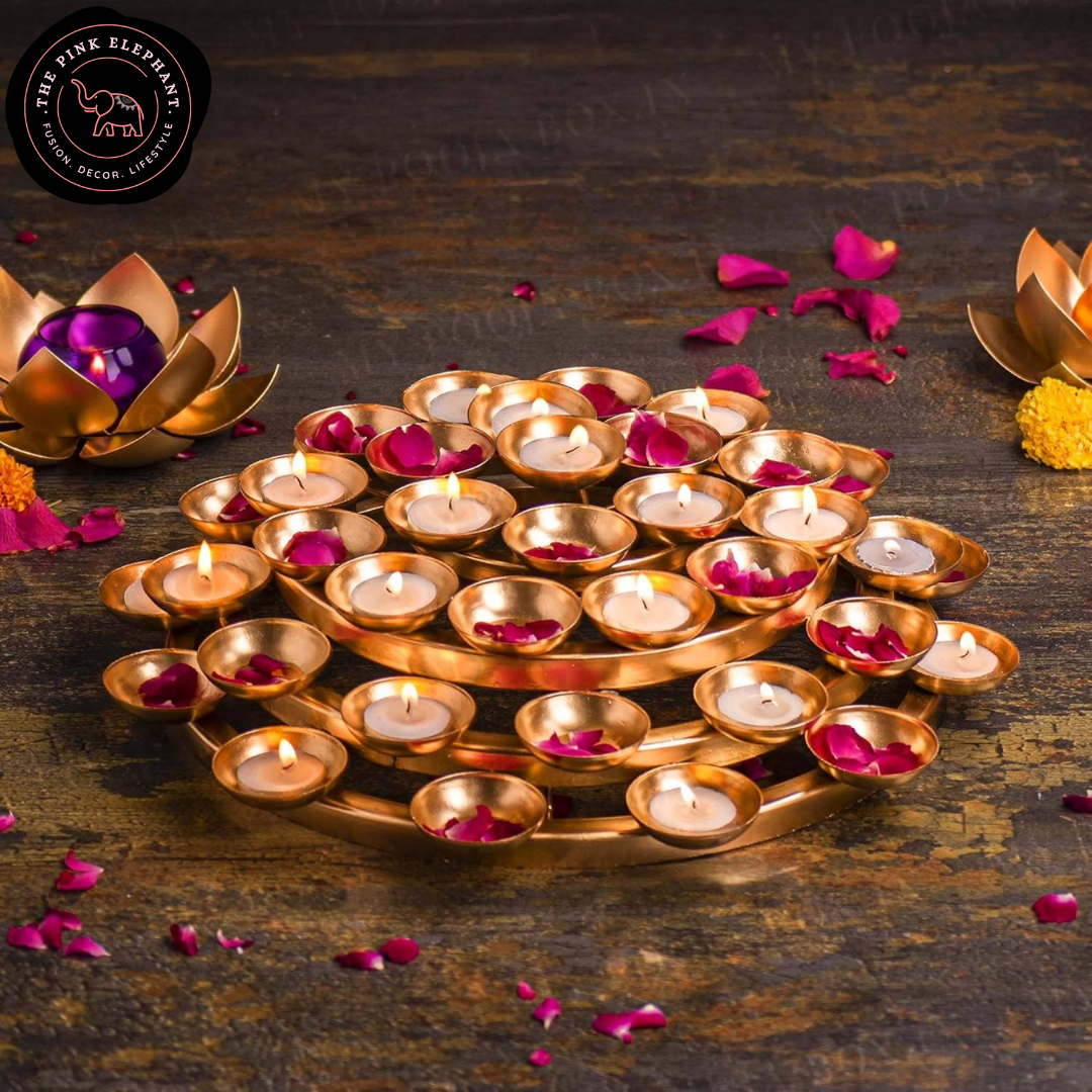 Nooriyan Diya Stand 5 layer
