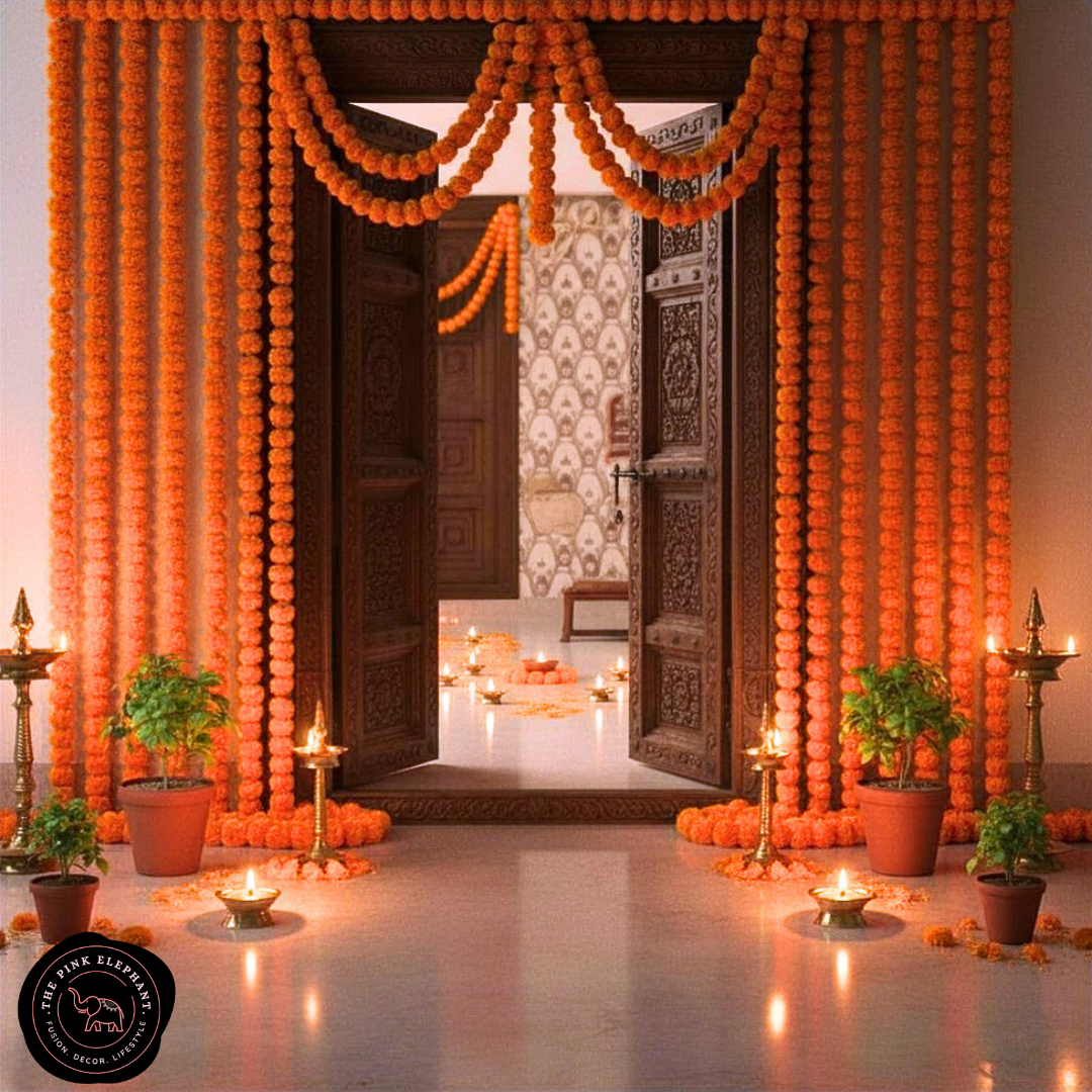 Orange Marigold Garlands