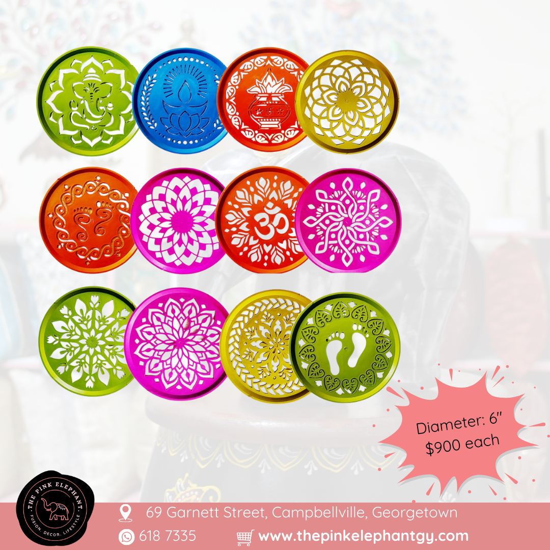 Small Round Rangoli Stencils