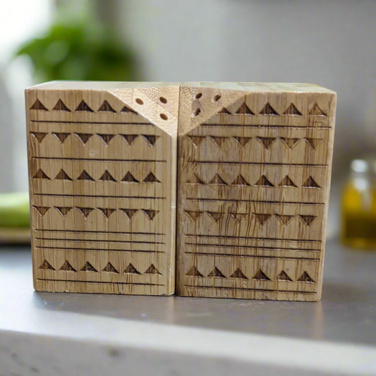 Wooden Salt & Pepper Shakers