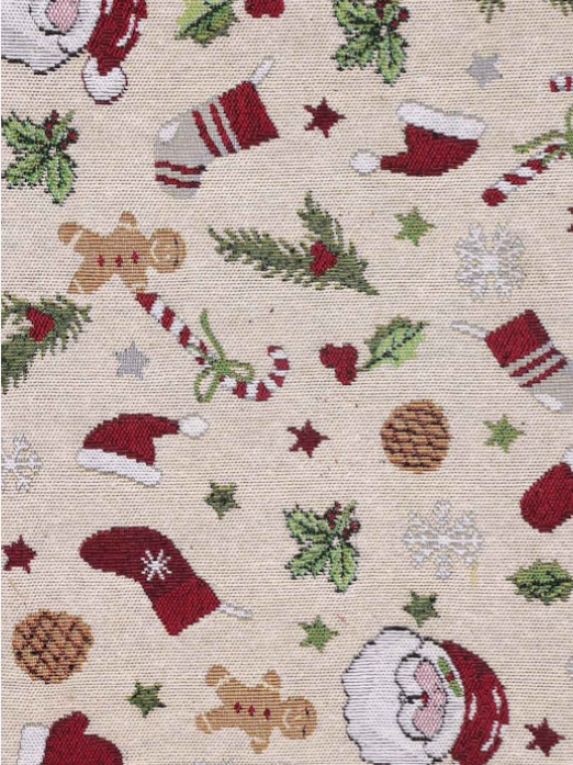 Santa Christmas Table Runner