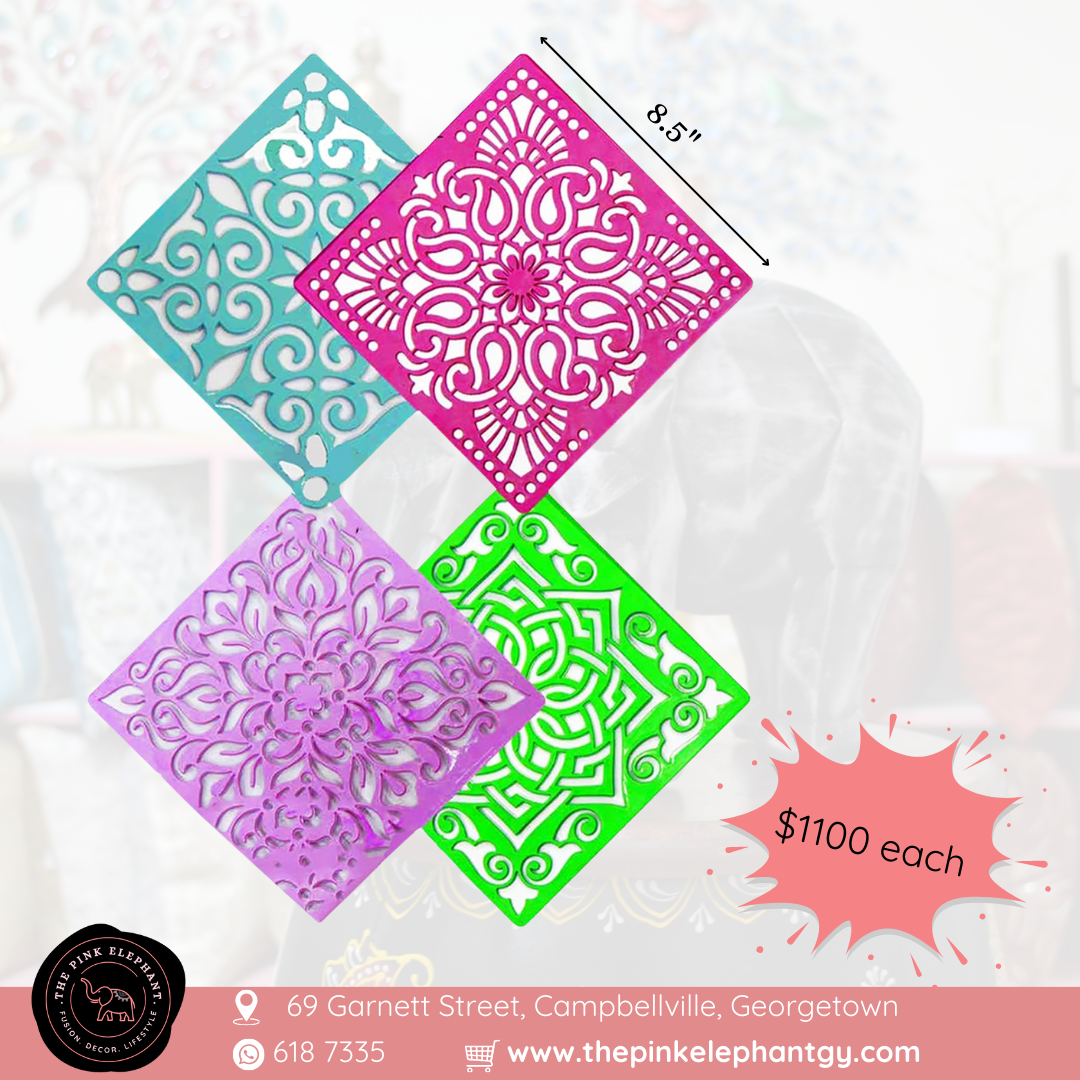 Square Plastic Rangoli Stencils