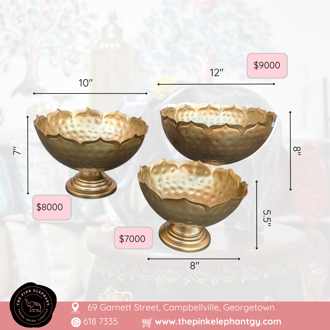 Standing Lotus Bowl Urli
