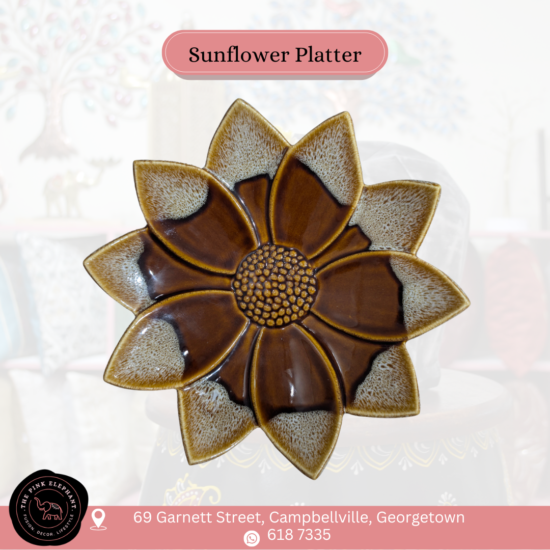 Sunflower Platter