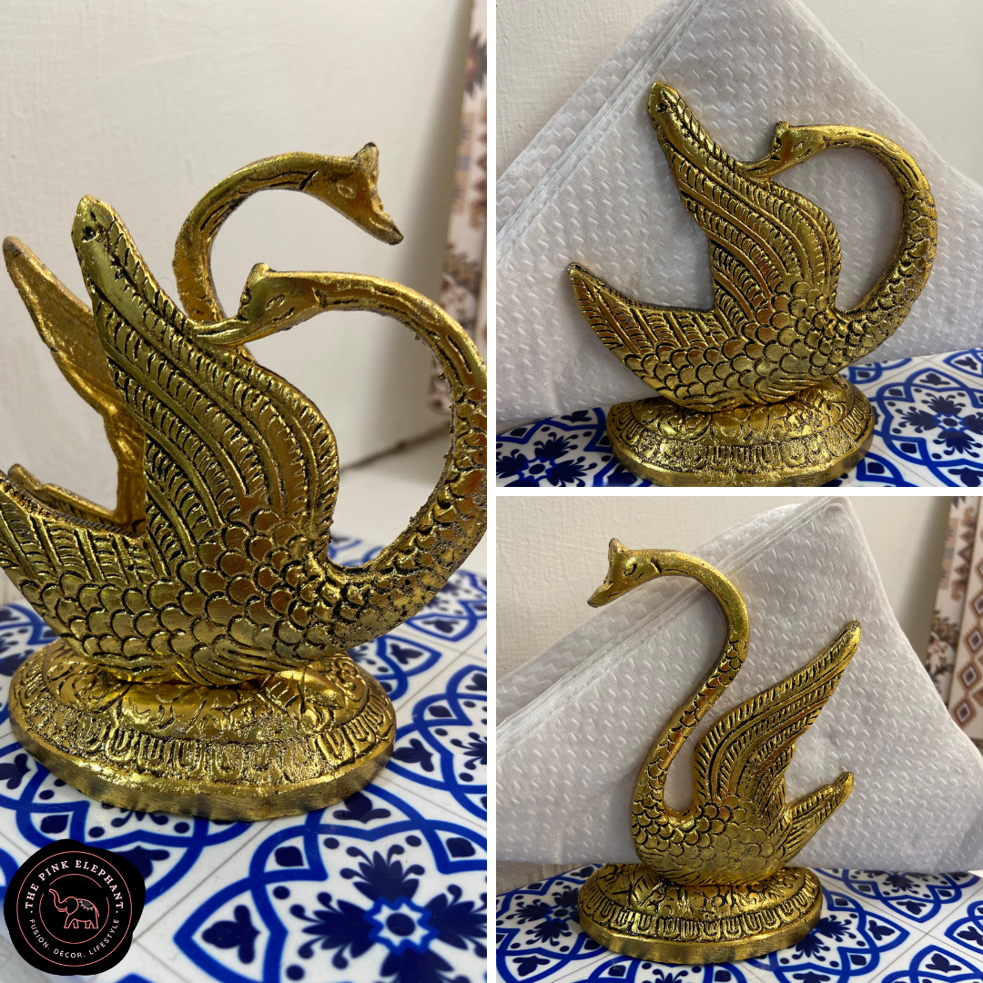 Swan Metal Napkin Holder