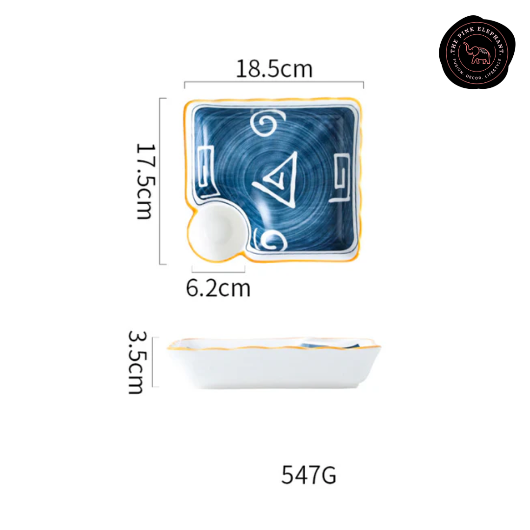 Symbol Square Chip and Dip