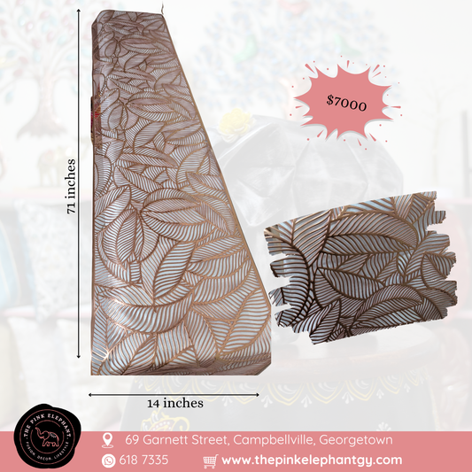 Rose Gold Vinyl Table Runner