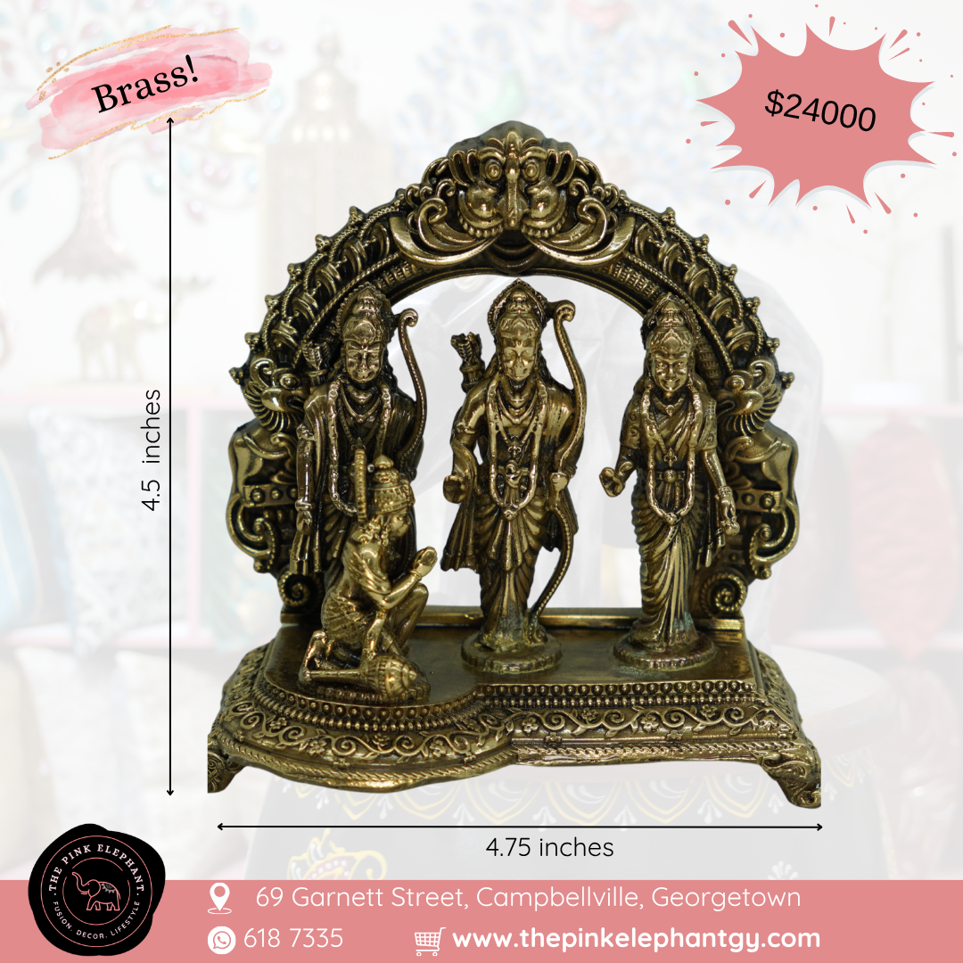 Brass Ram Darbar Statue