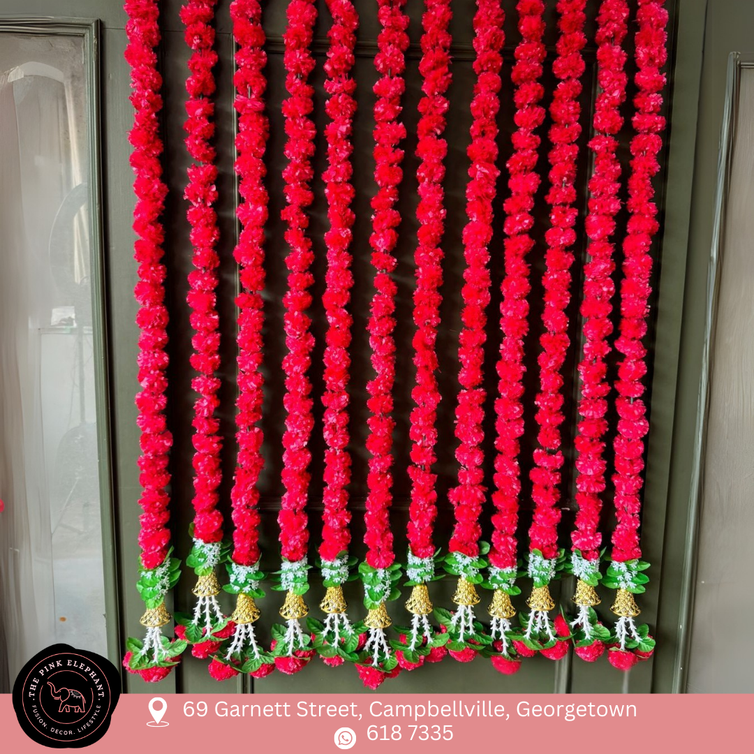Red Long Garlands with Bell