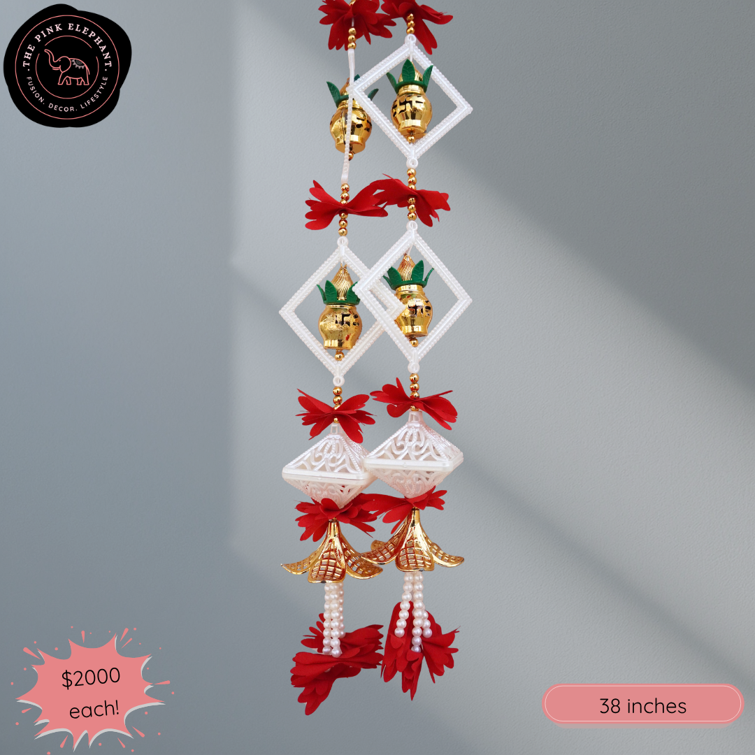 Kalash Flower Latkan Hanging 38"