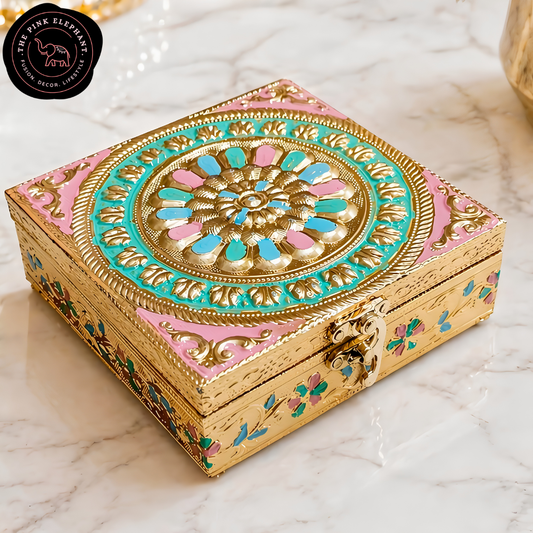 Bloom Hand-Painted Jewelry Box