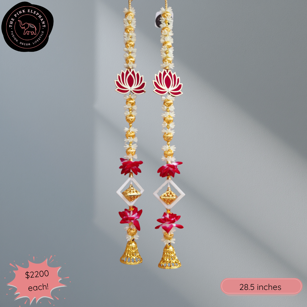 Lotus Jasmine with Bell Hanging - 3656