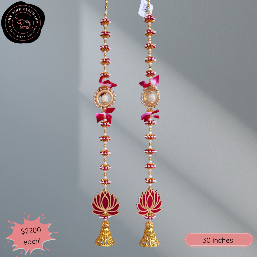 Lotus Rose Petal Hanging - 3589